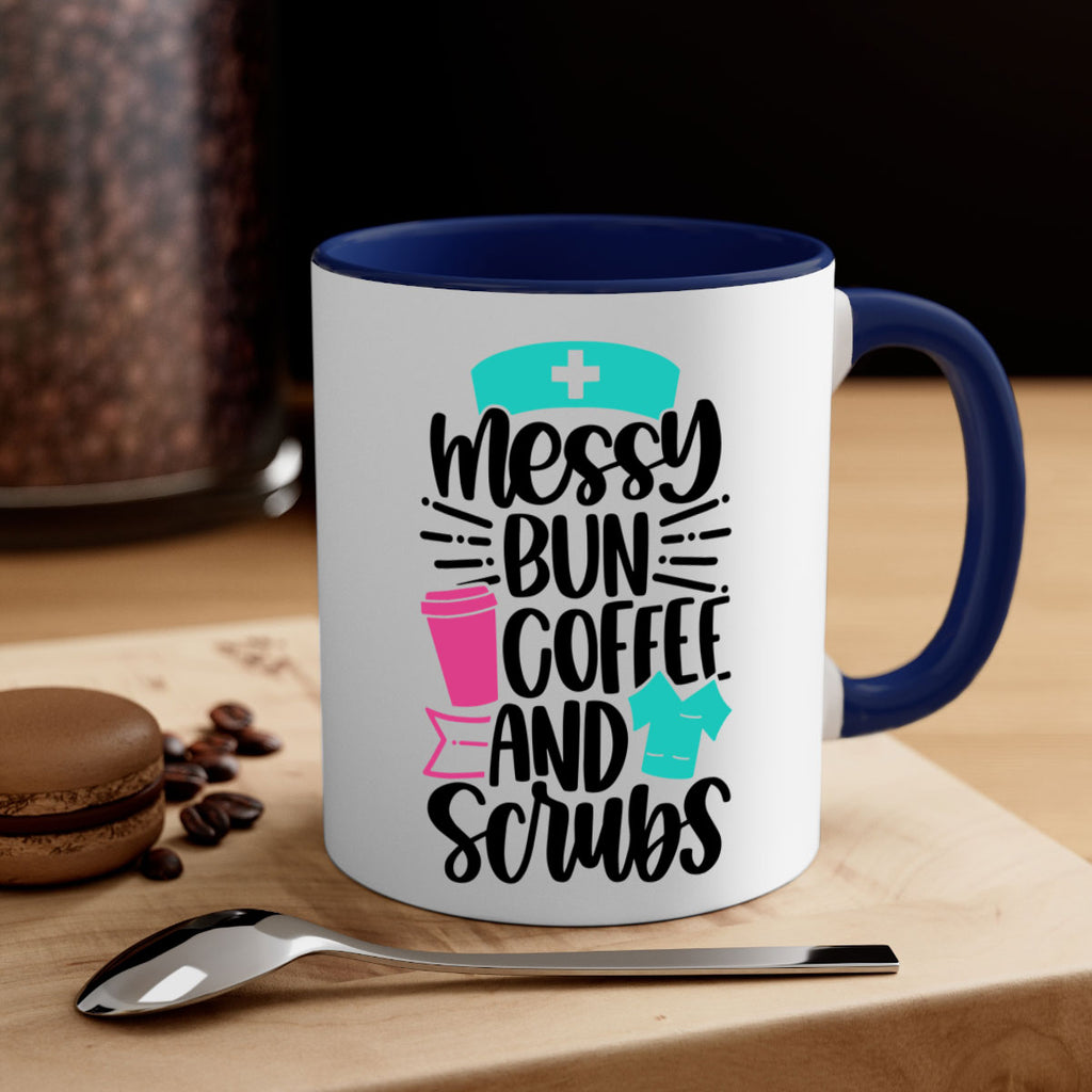 Messy Bun Coffee And Style Style 131#- nurse-Mug / Coffee Cup