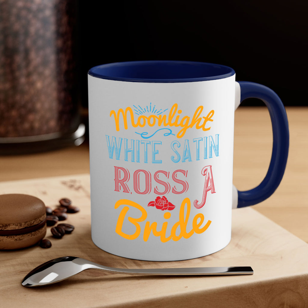 Moonlight white satin ross a bride 42#- bride-Mug / Coffee Cup