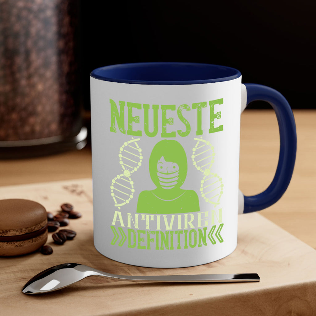 Neueste Antiviren Definition Style 28#- corona virus-Mug / Coffee Cup