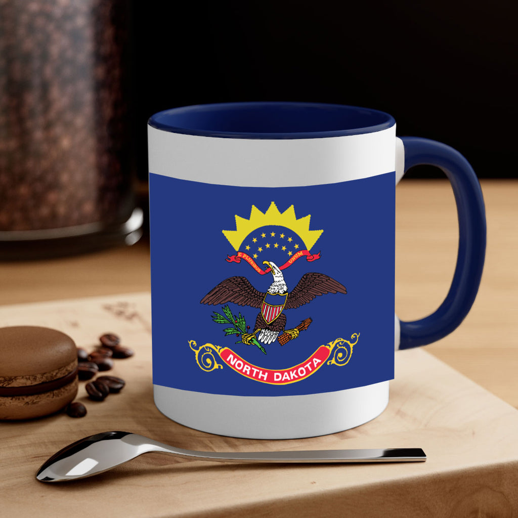 North Dakota 18#- Us Flags-Mug / Coffee Cup