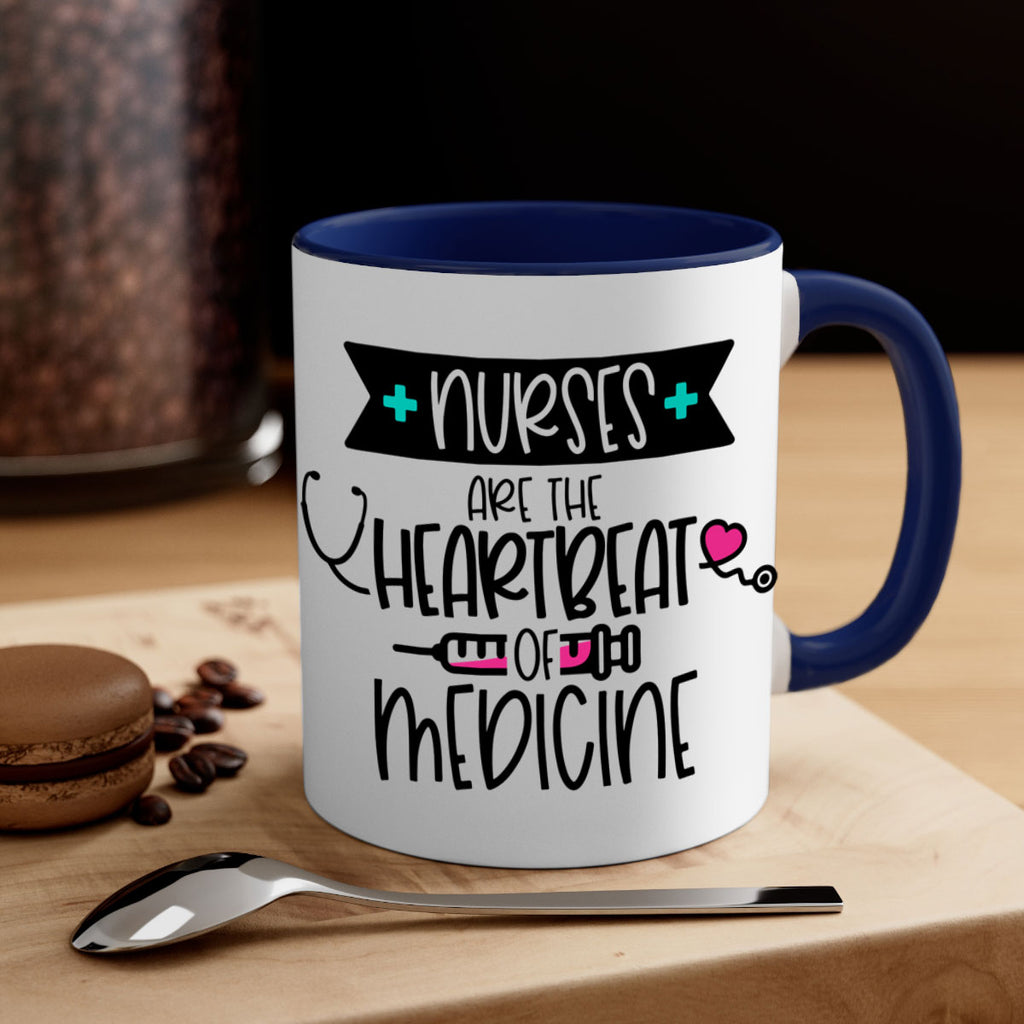 Nurses Are The Heartbeat Of Medicine Style Style 91#- nurse-Mug / Coffee Cup