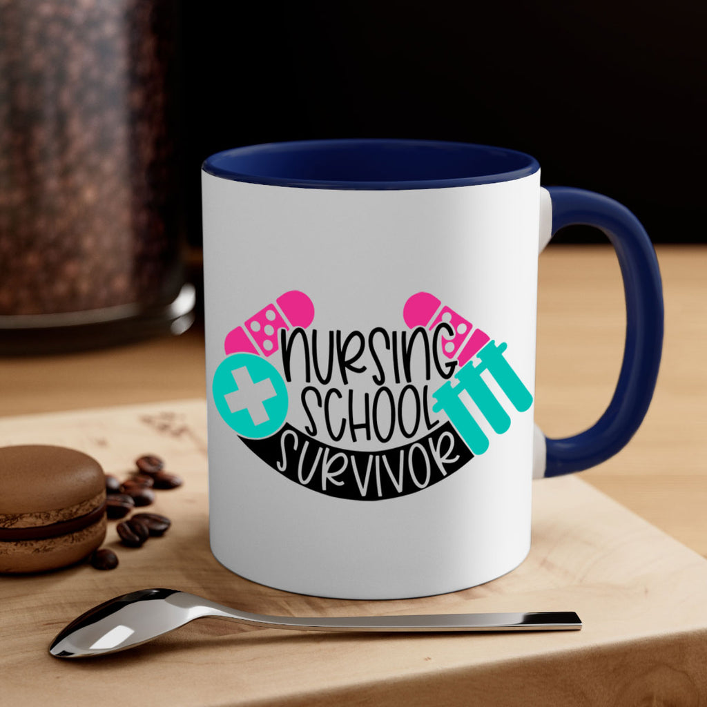 Nursing School Survivor Style Style 64#- nurse-Mug / Coffee Cup