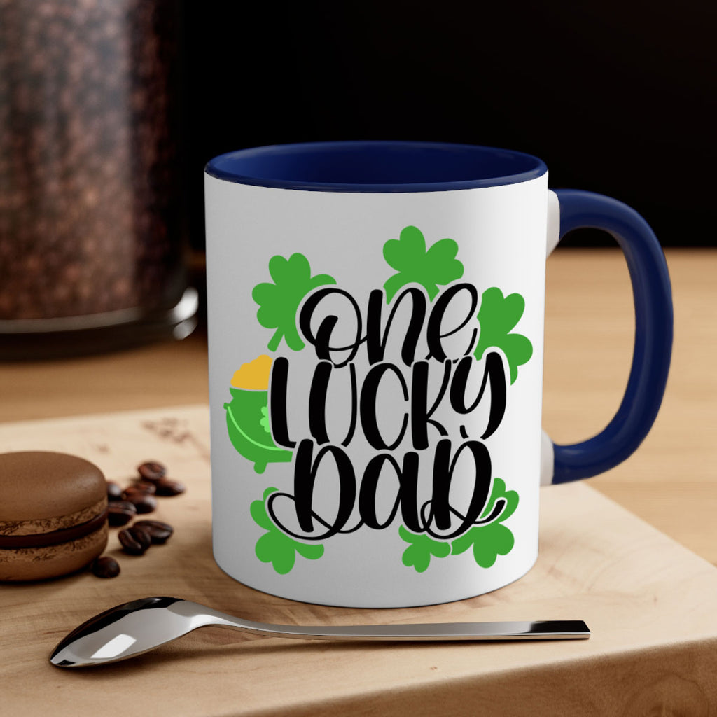 One Lucky Dad Style 43#- St Patricks Day-Mug / Coffee Cup