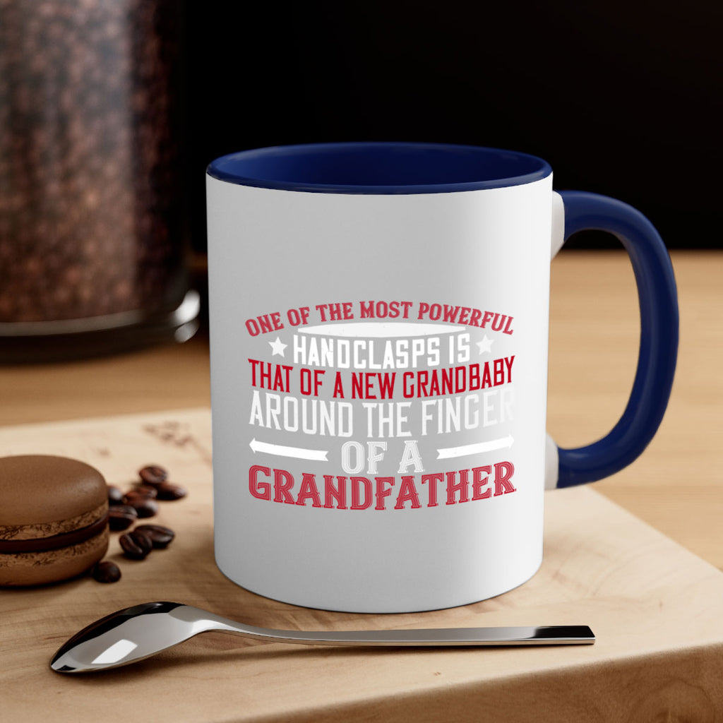 One of the most powerful handclasps 69#- grandpa-Mug / Coffee Cup