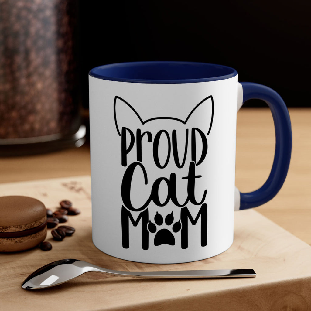 Pround Cat Mom Style 103#- cat-Mug / Coffee Cup