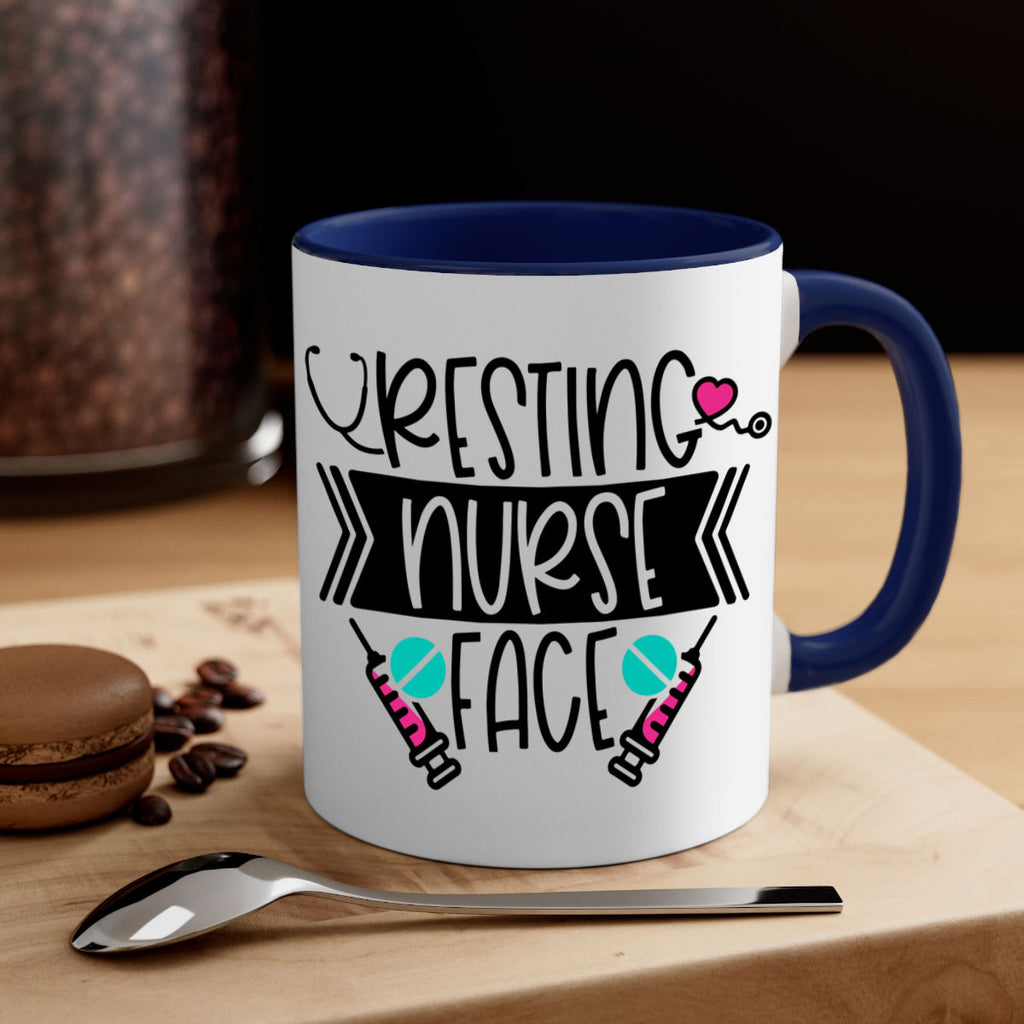 Resting Nurse Face Style Style 58#- nurse-Mug / Coffee Cup