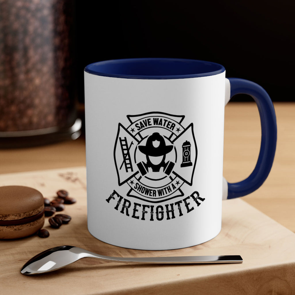 Save water Style 34#- fire fighter-Mug / Coffee Cup