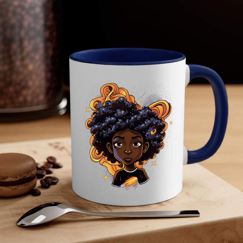 Sparkling Black Girl Design 12#- Black women - Girls-Mug / Coffee Cup