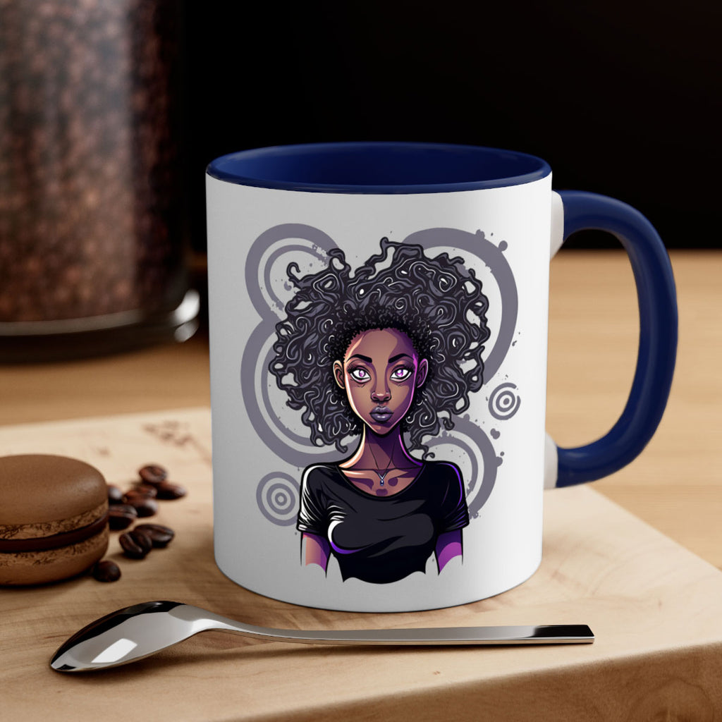 Sparkling Black Girl Design 14#- Black women - Girls-Mug / Coffee Cup