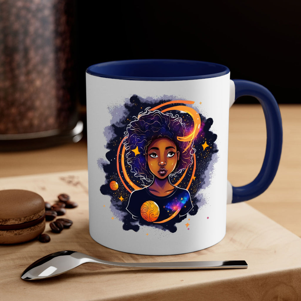 Sparkling Black Girl Design 19#- Black women - Girls-Mug / Coffee Cup