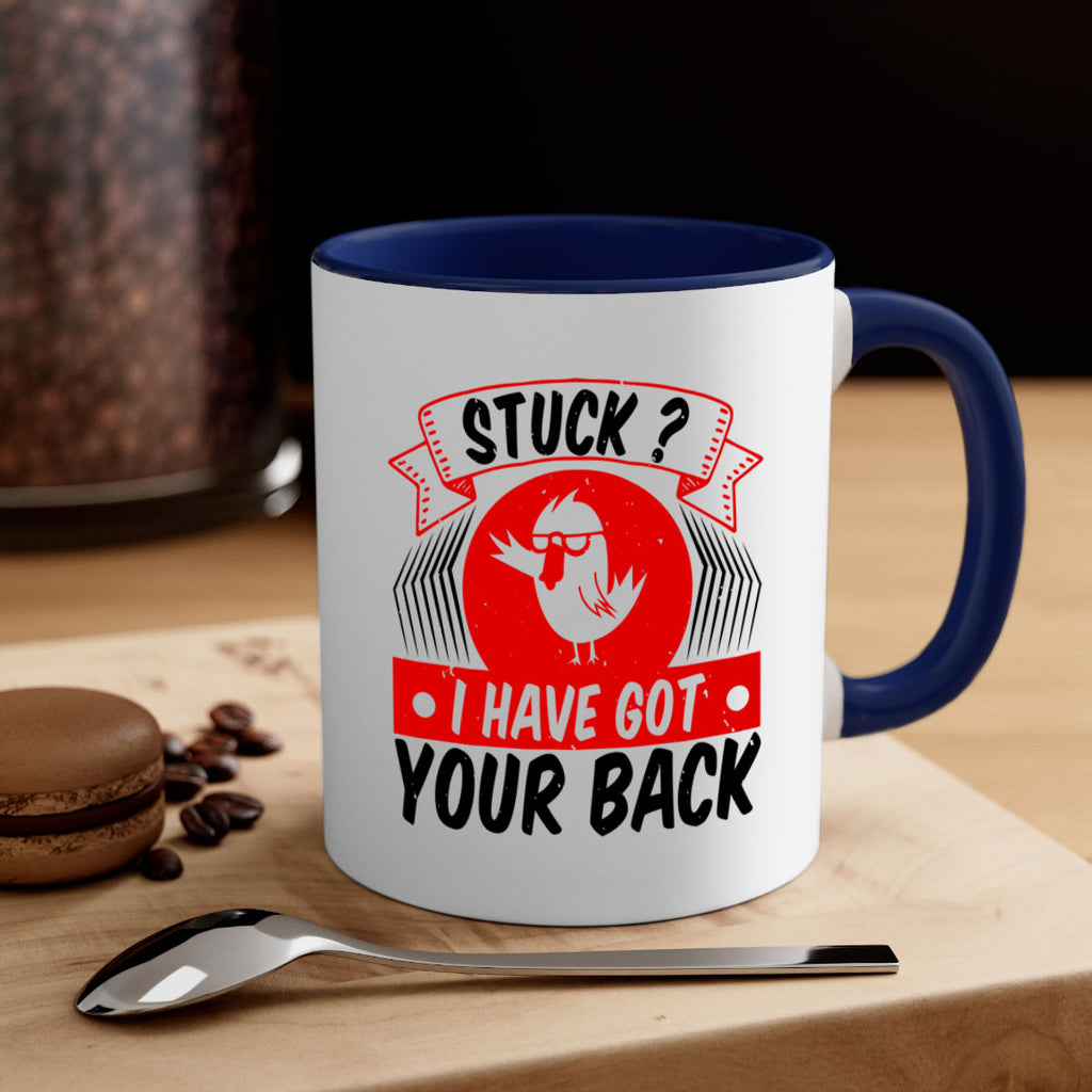 Stuck I have got your back Style 18#- duck-Mug / Coffee Cup
