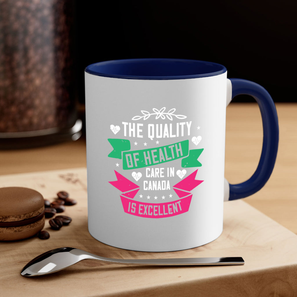 The quality of health care in Canada is excellent Style 12#- World Health-Mug / Coffee Cup
