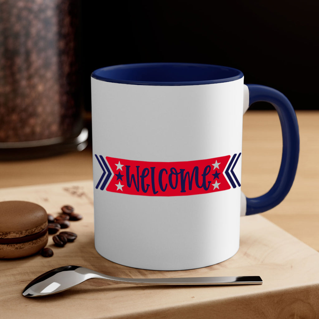 Welcome Style 187#- 4th Of July-Mug / Coffee Cup