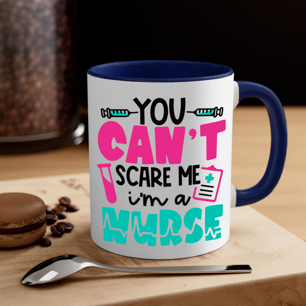 You Cant Scare Me Im A Nurse Style Style 3#- nurse-Mug / Coffee Cup