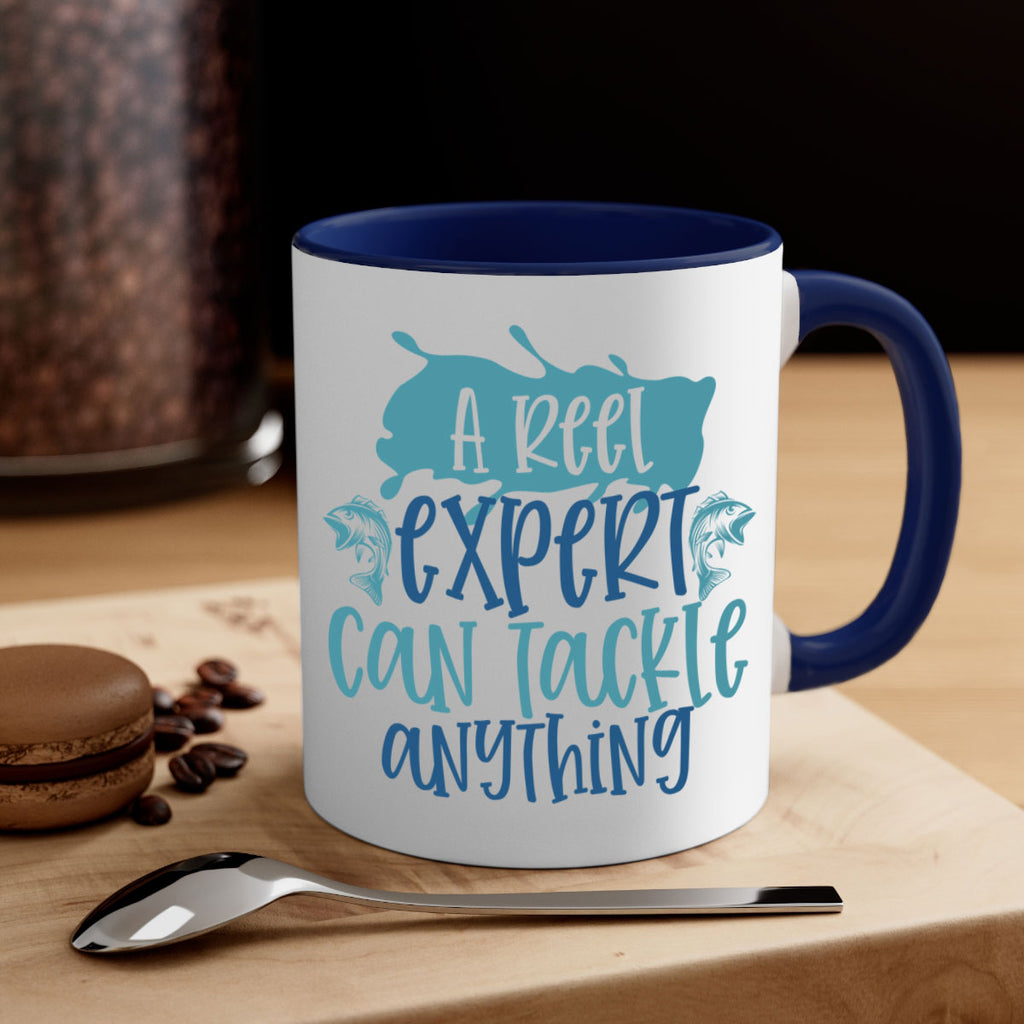a reel expert can tackle anything 226#- fishing-Mug / Coffee Cup