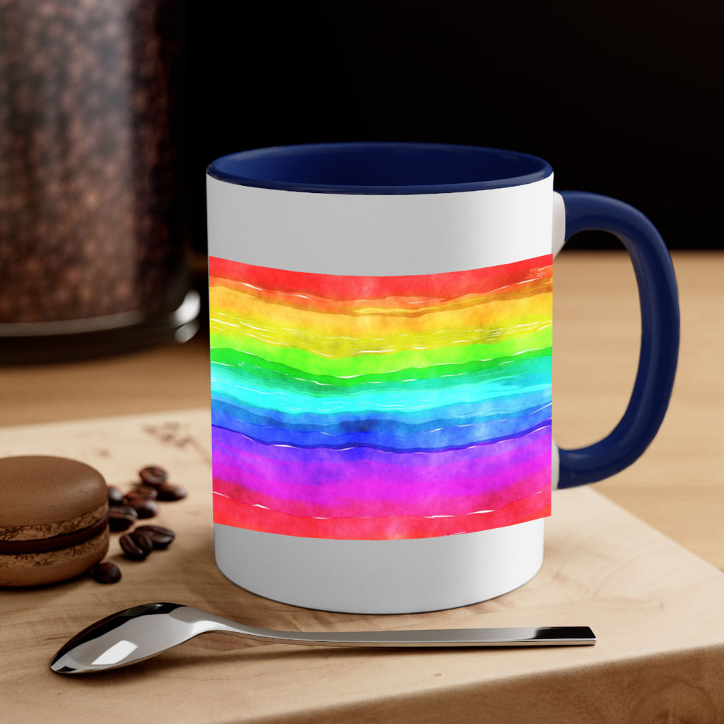 abstract rainbow 18#- lgbt-Mug / Coffee Cup