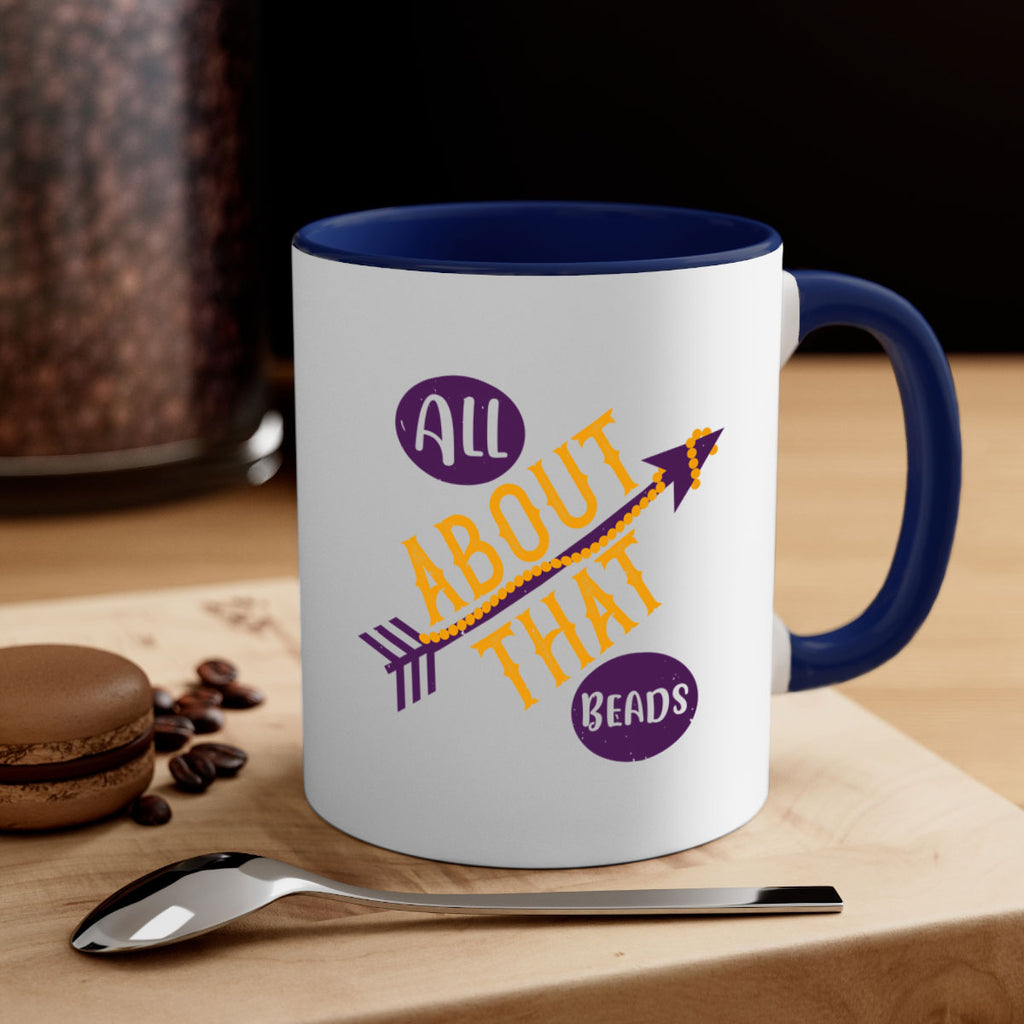 all about that beads 62#- mardi gras-Mug / Coffee Cup
