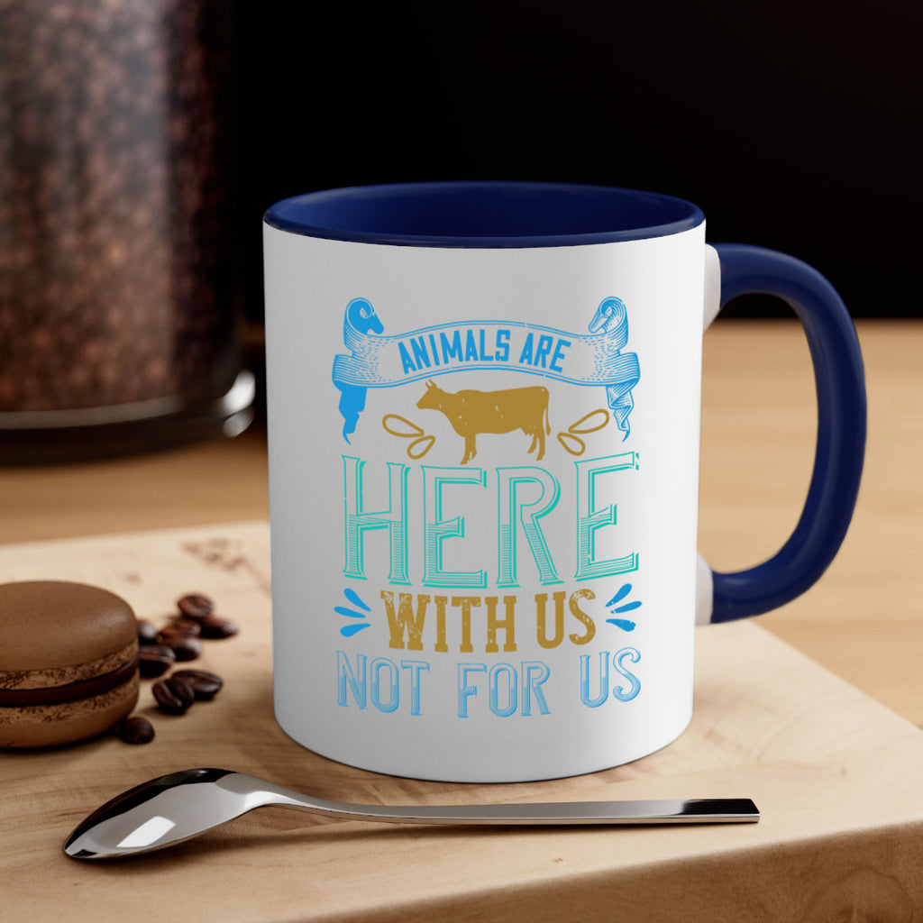 animals are here with us not for us 93#- vegan-Mug / Coffee Cup