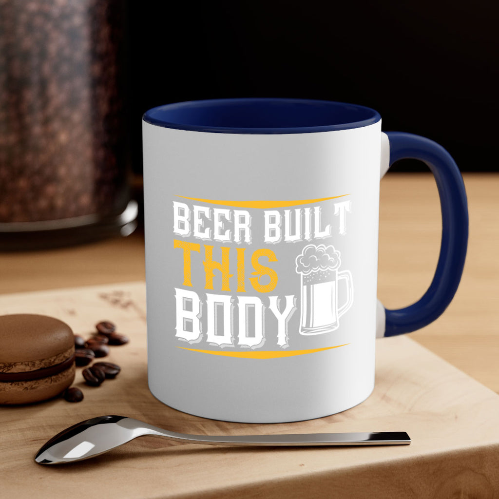 beer built this body 110#- beer-Mug / Coffee Cup
