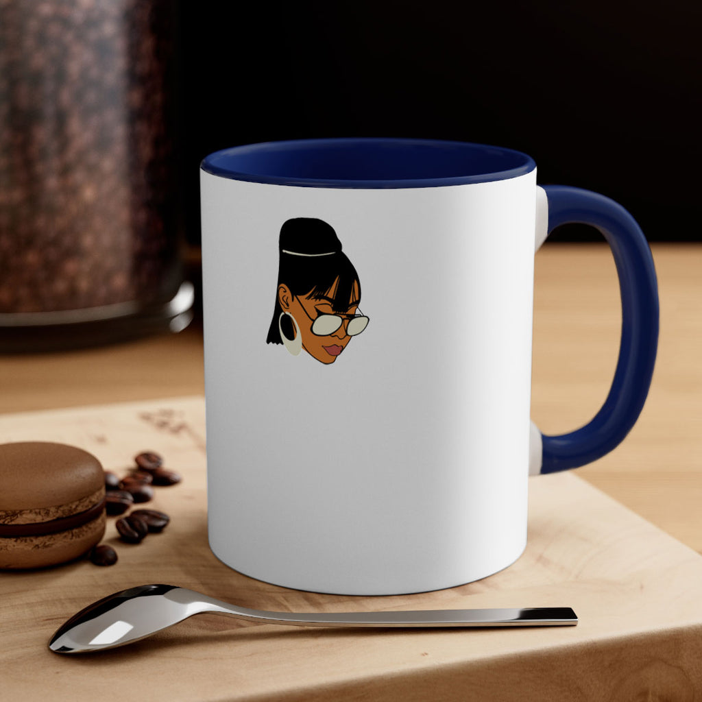 black afro 40#- Black women - Girls-Mug / Coffee Cup