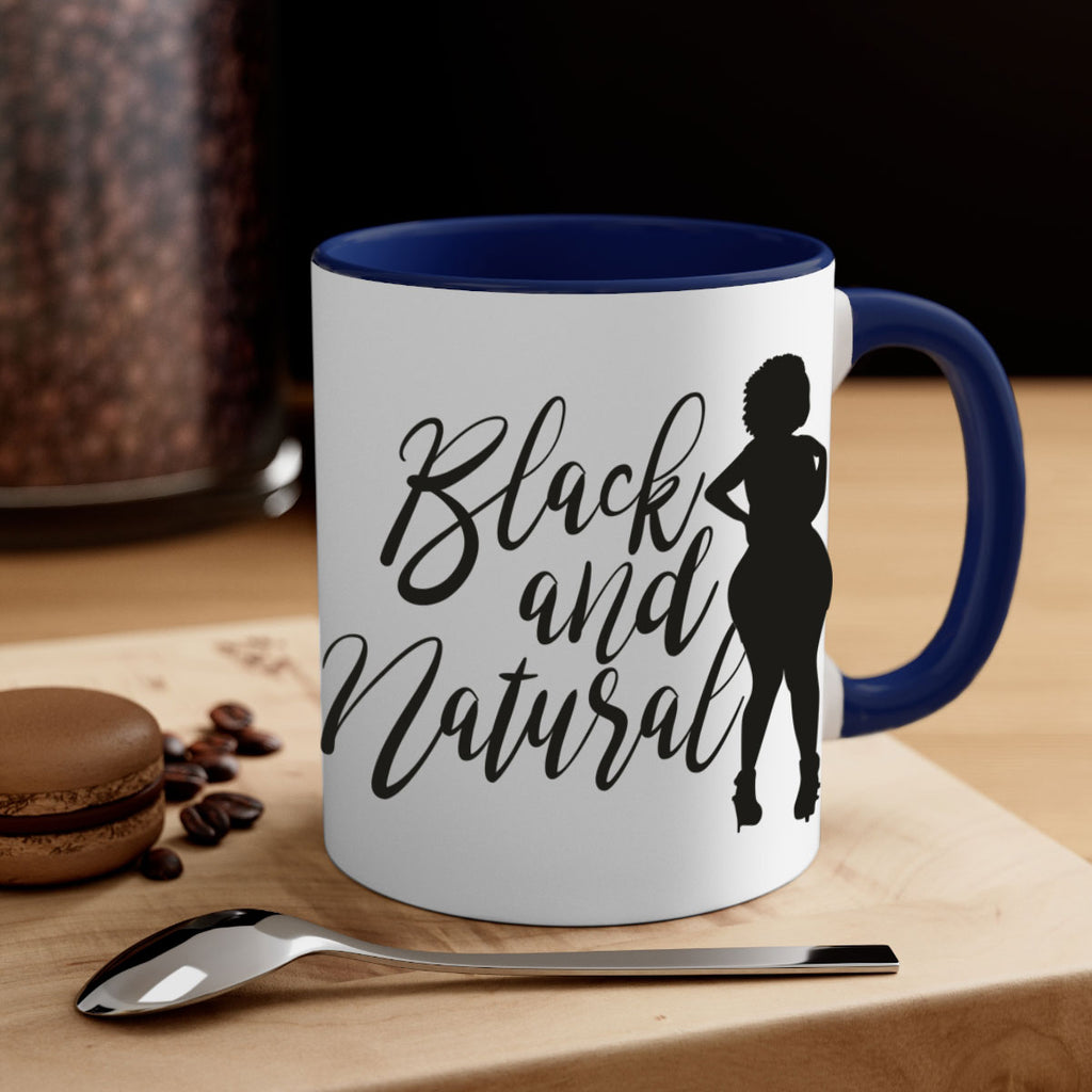 black and natural 22#- Black women - Girls-Mug / Coffee Cup
