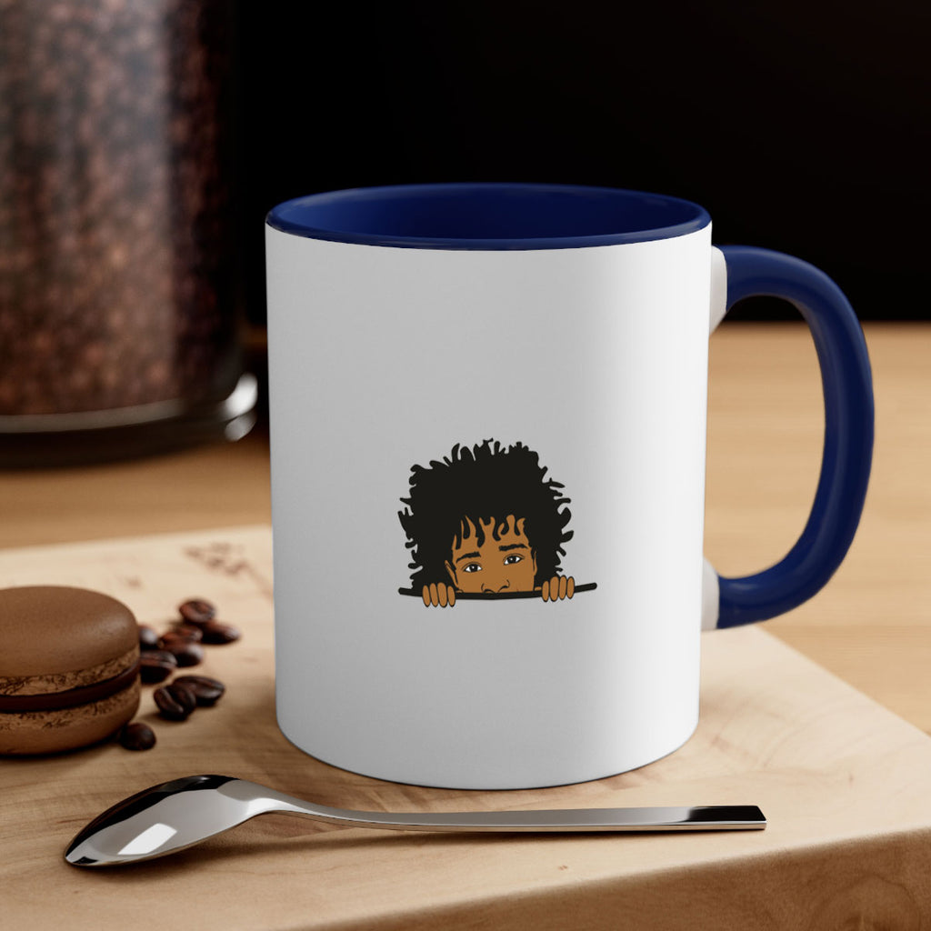 black boy 4#- Black men - Boys-Mug / Coffee Cup