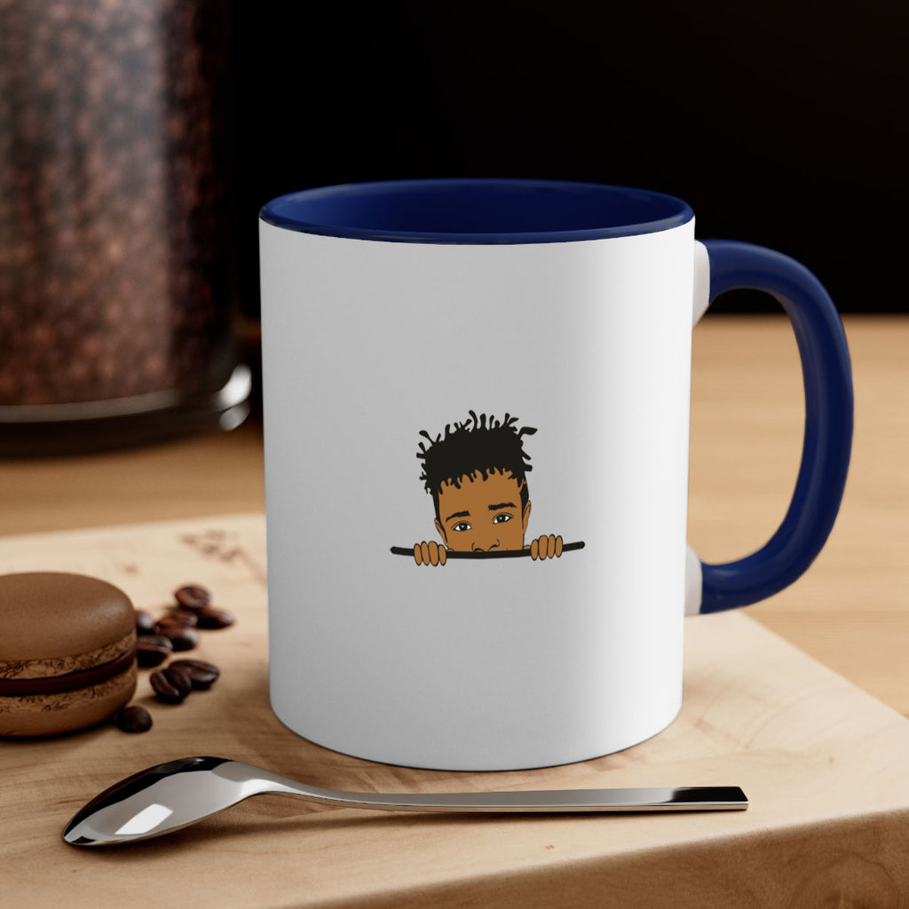 black boy 6#- Black men - Boys-Mug / Coffee Cup