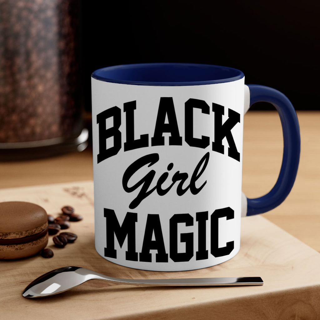 black girl magic 205#- black words - phrases-Mug / Coffee Cup