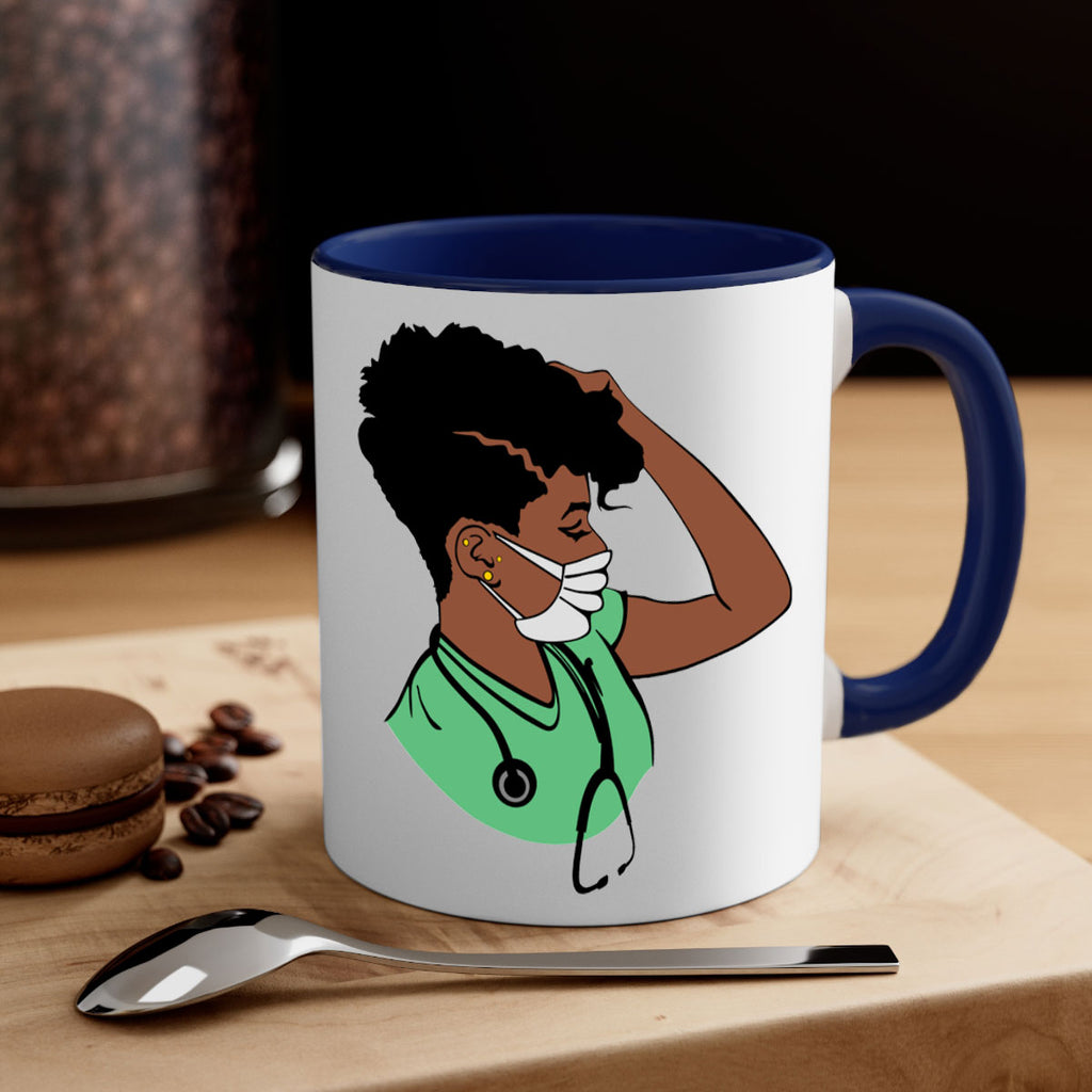 black nurse 2#- Black women - Girls-Mug / Coffee Cup