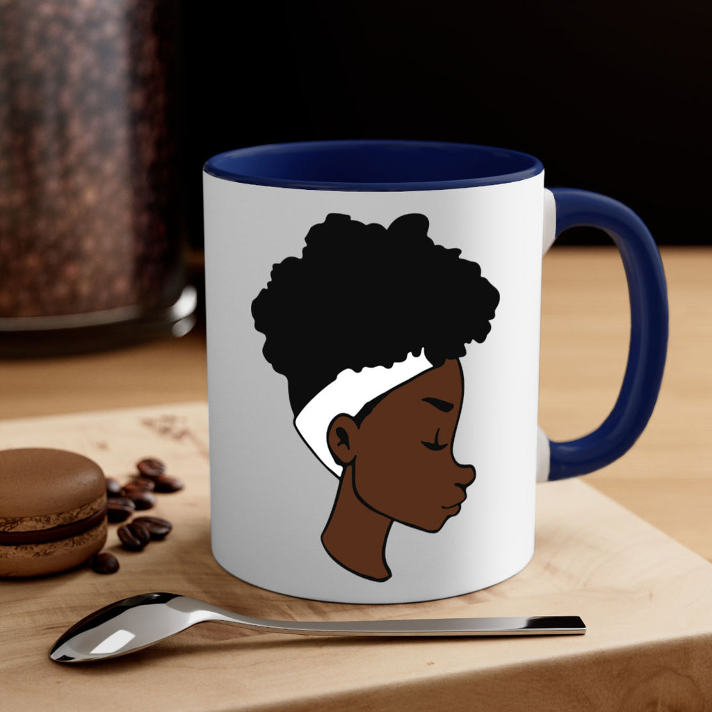 black woman afro 55#- Black women - Girls-Mug / Coffee Cup