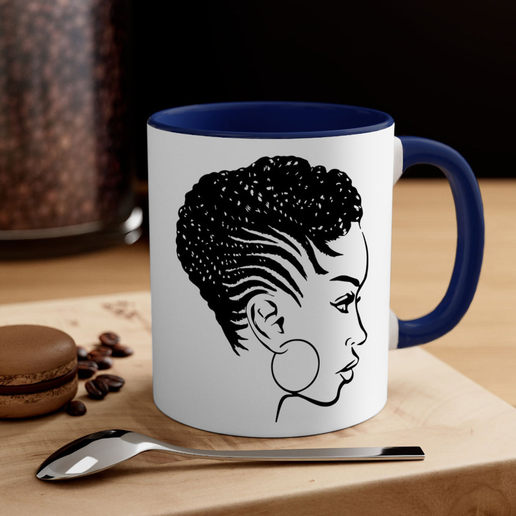 black women - queen 20#- Black women - Girls-Mug / Coffee Cup