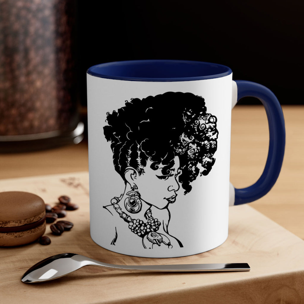 black women - queen 40#- Black women - Girls-Mug / Coffee Cup