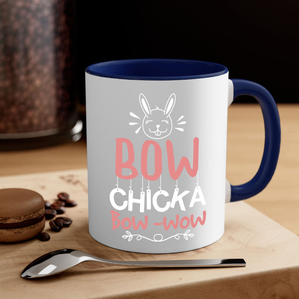 bow chicka bow wow 100#- easter-Mug / Coffee Cup