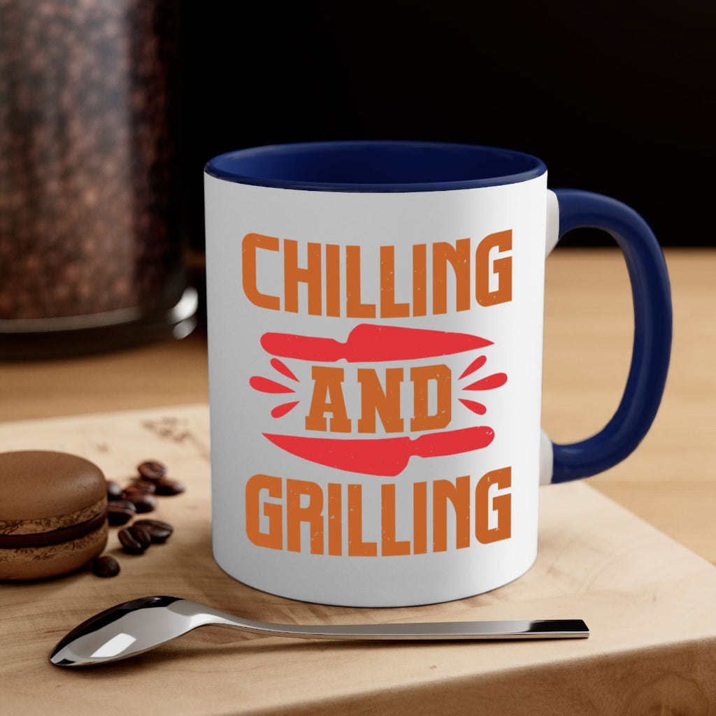 chilling and grilling 48#- bbq-Mug / Coffee Cup