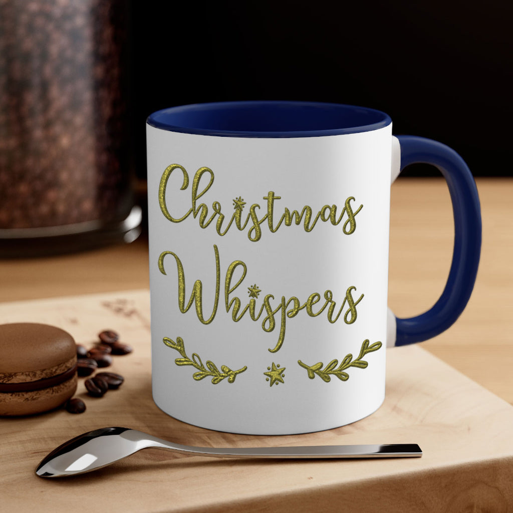 christmas whispers green 381#- christmas-Mug / Coffee Cup