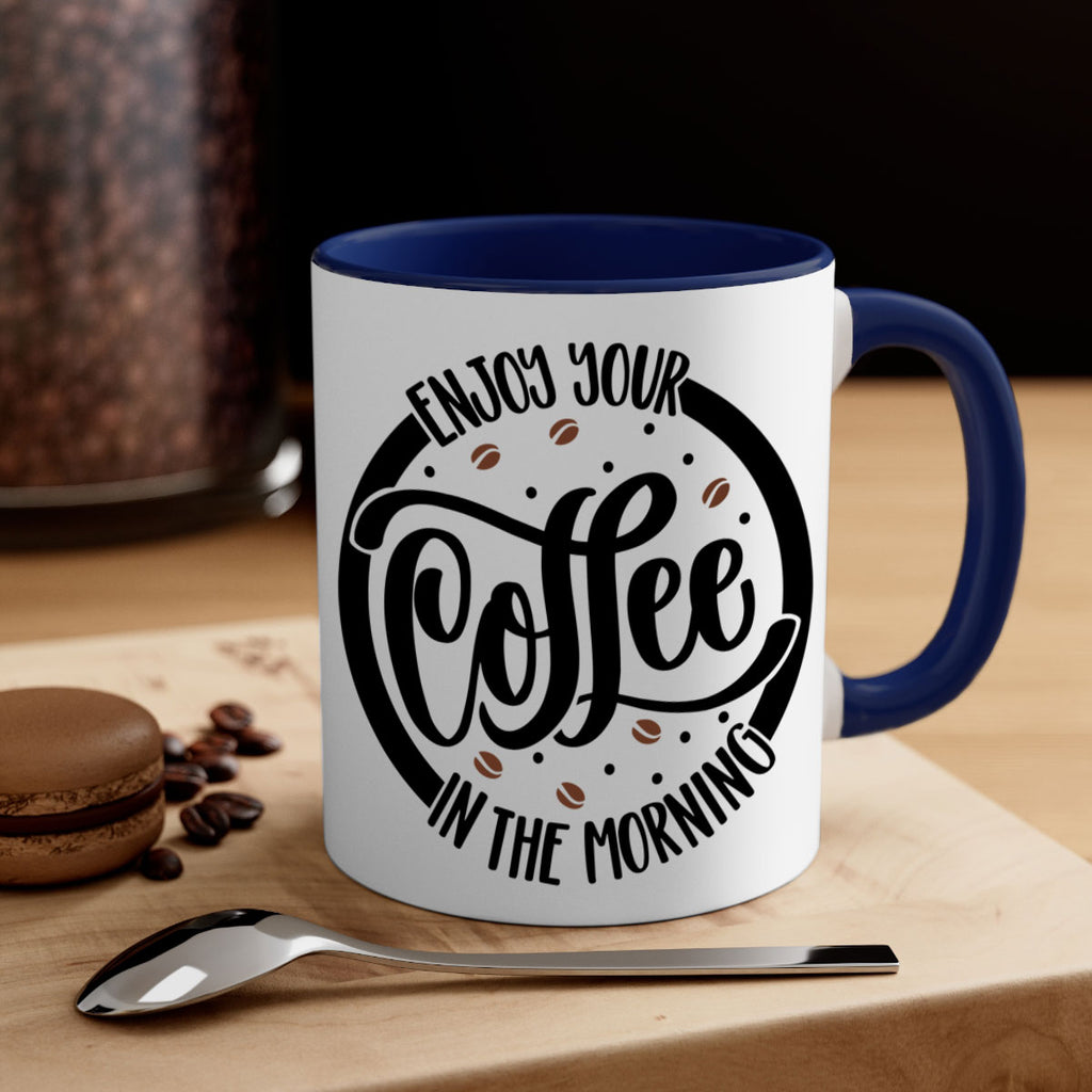 circleenjoy your coffee in 183#- coffee-Mug / Coffee Cup