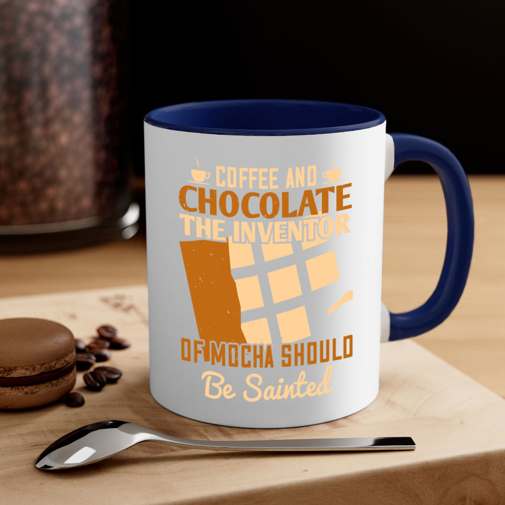 coffee and chocolate—the inventor of mocha should be sainted 42#- chocolate-Mug / Coffee Cup