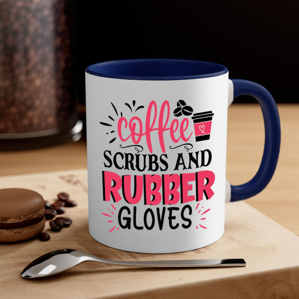 coffee scrubs and rubber gloves Style Style 212#- nurse-Mug / Coffee Cup