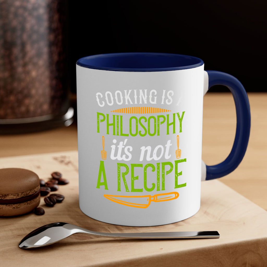 cooking is a philosophyits not a recipe 48#- cooking-Mug / Coffee Cup