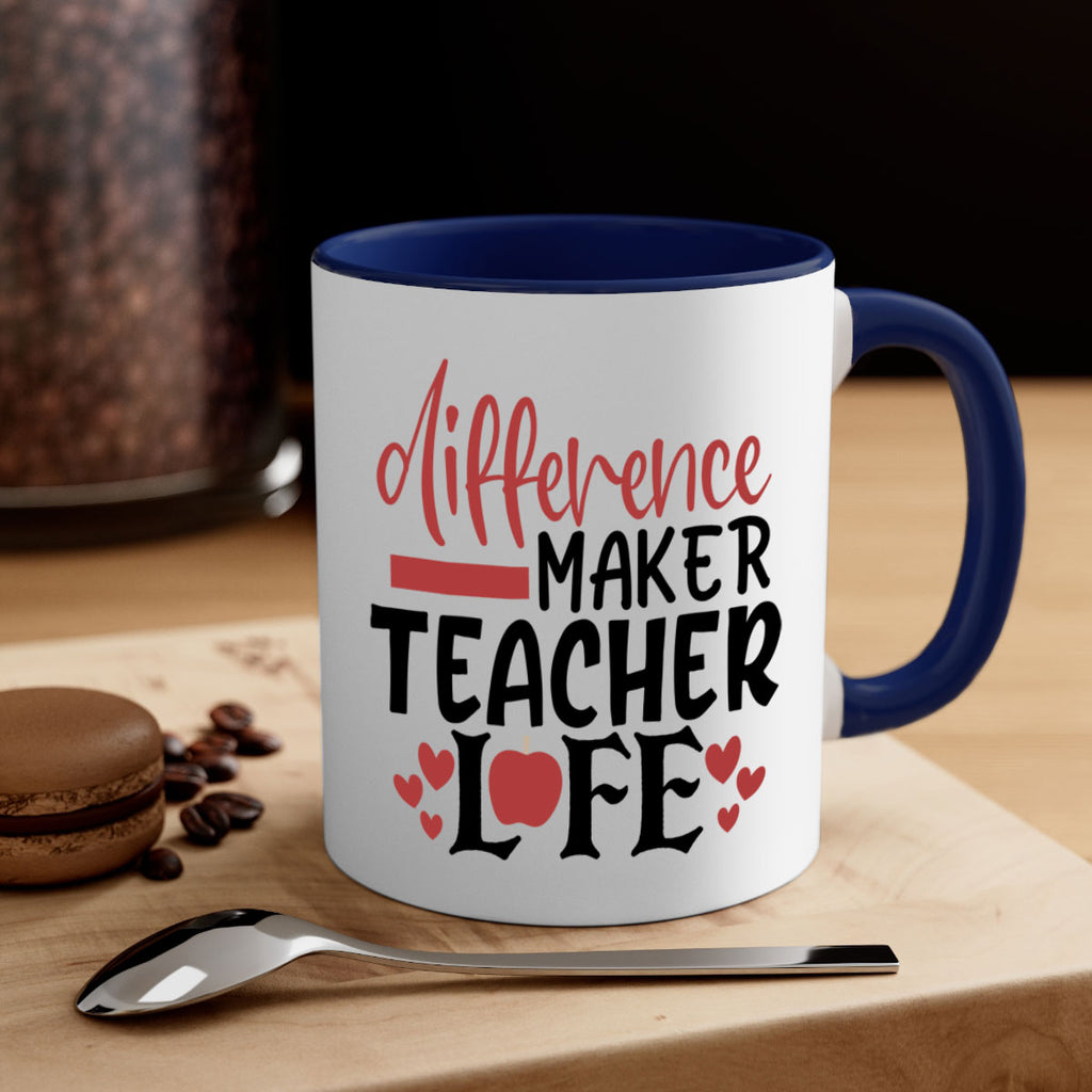 difference maker teacher life Style 118#- teacher-Mug / Coffee Cup