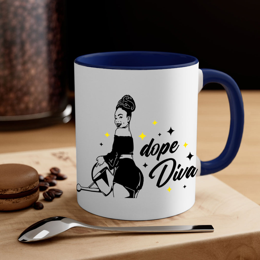 dope diva 4#- Black women - Girls-Mug / Coffee Cup