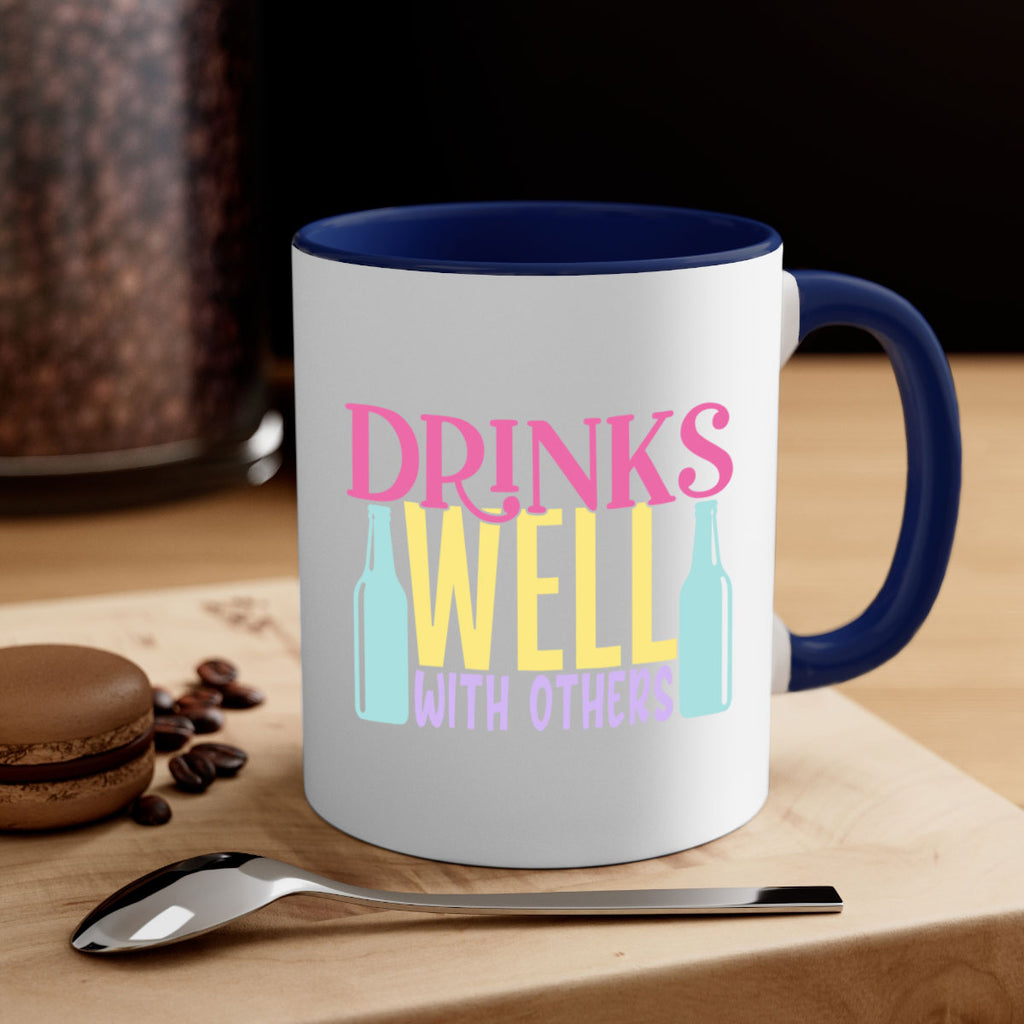 drinks well with others 129#- beer-Mug / Coffee Cup