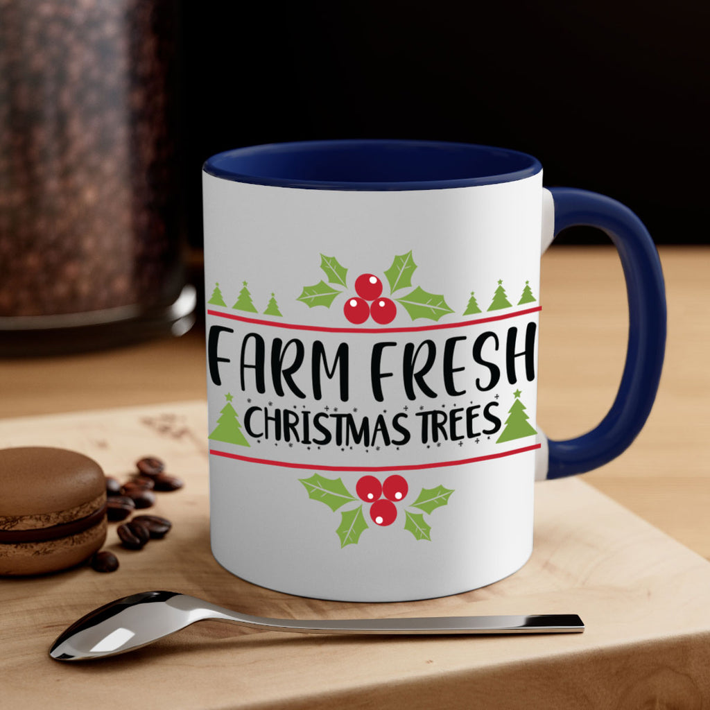 farm fresh christmas trees style 207#- christmas-Mug / Coffee Cup