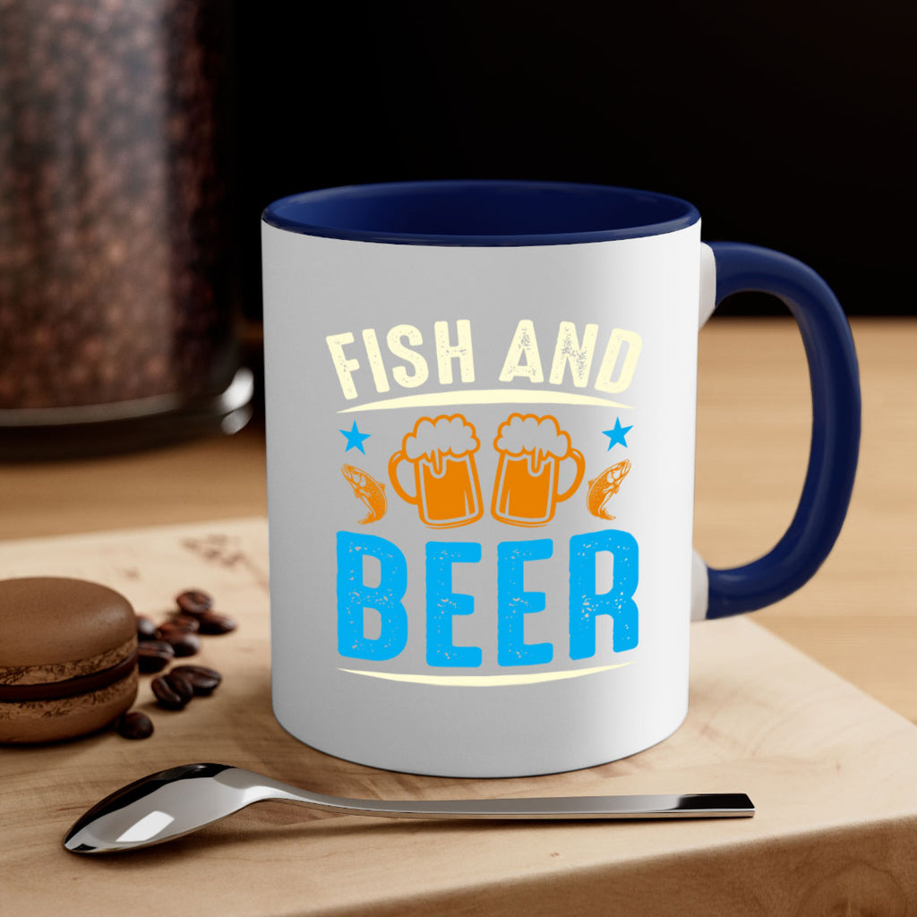 fish and beer 114#- beer-Mug / Coffee Cup