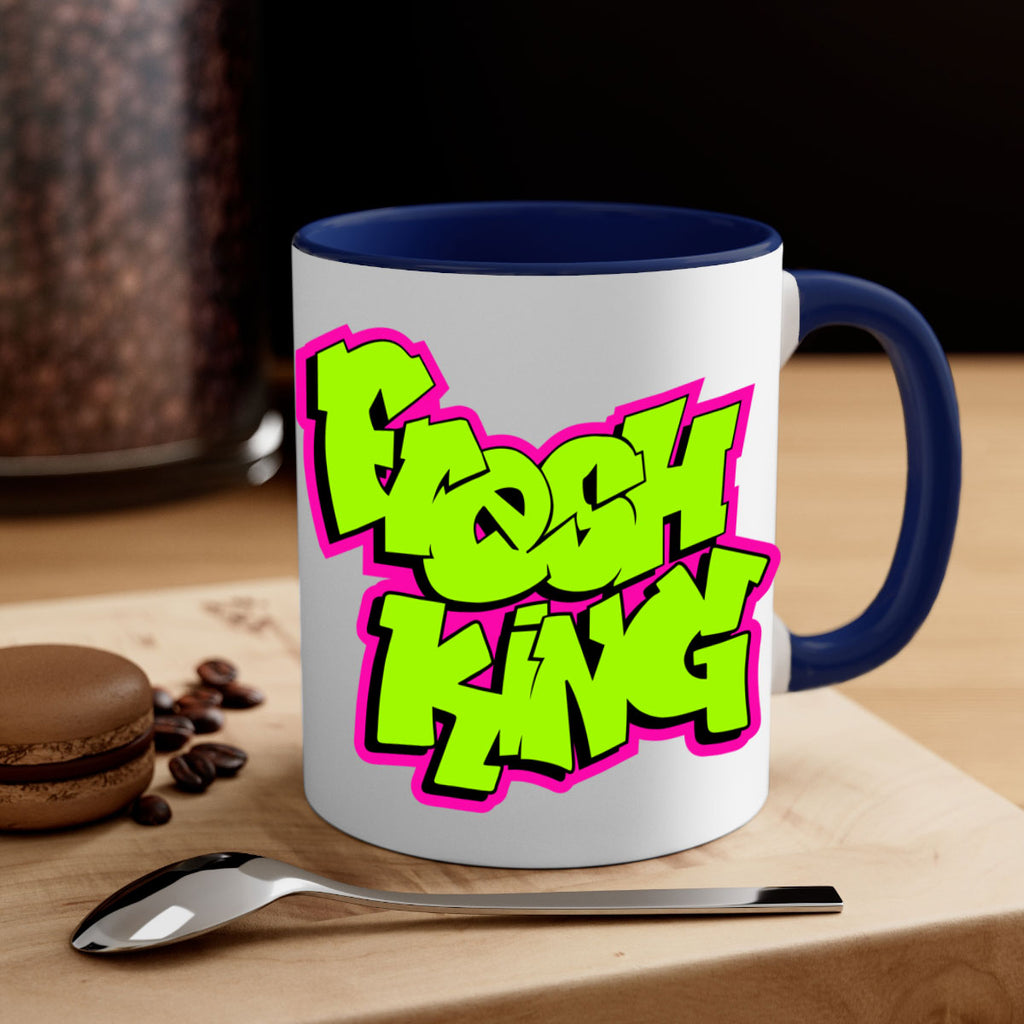 fresh king 147#- black words - phrases-Mug / Coffee Cup