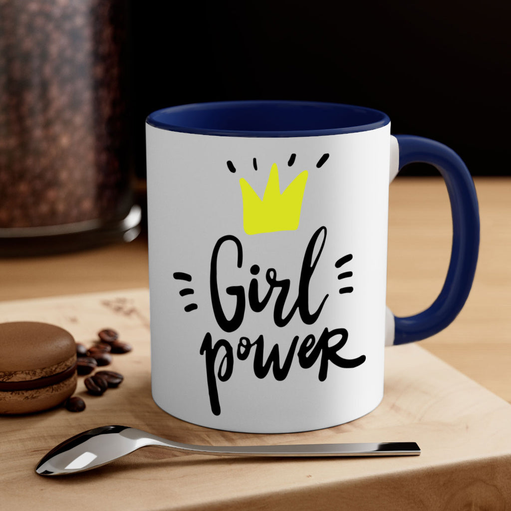 girl power crown 35#- Black women - Girls-Mug / Coffee Cup