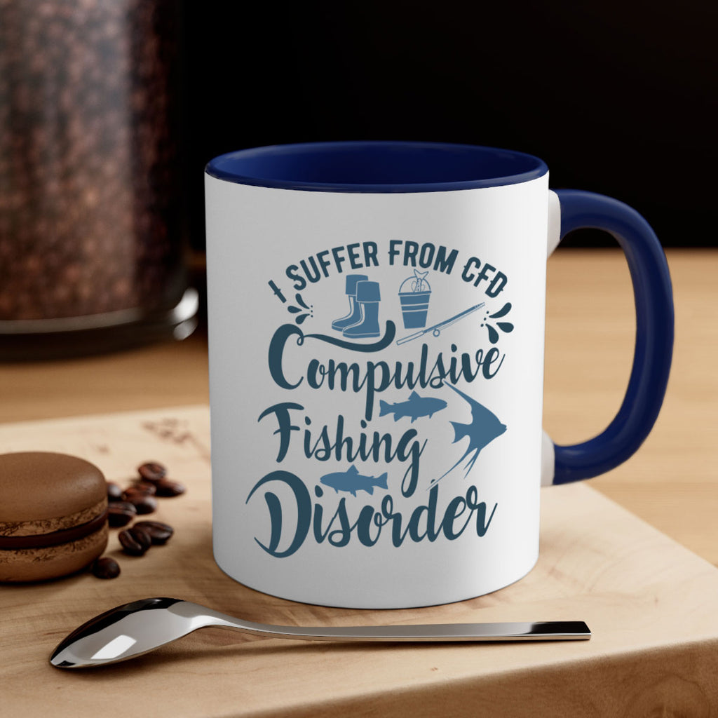 i suffer from 98#- fishing-Mug / Coffee Cup