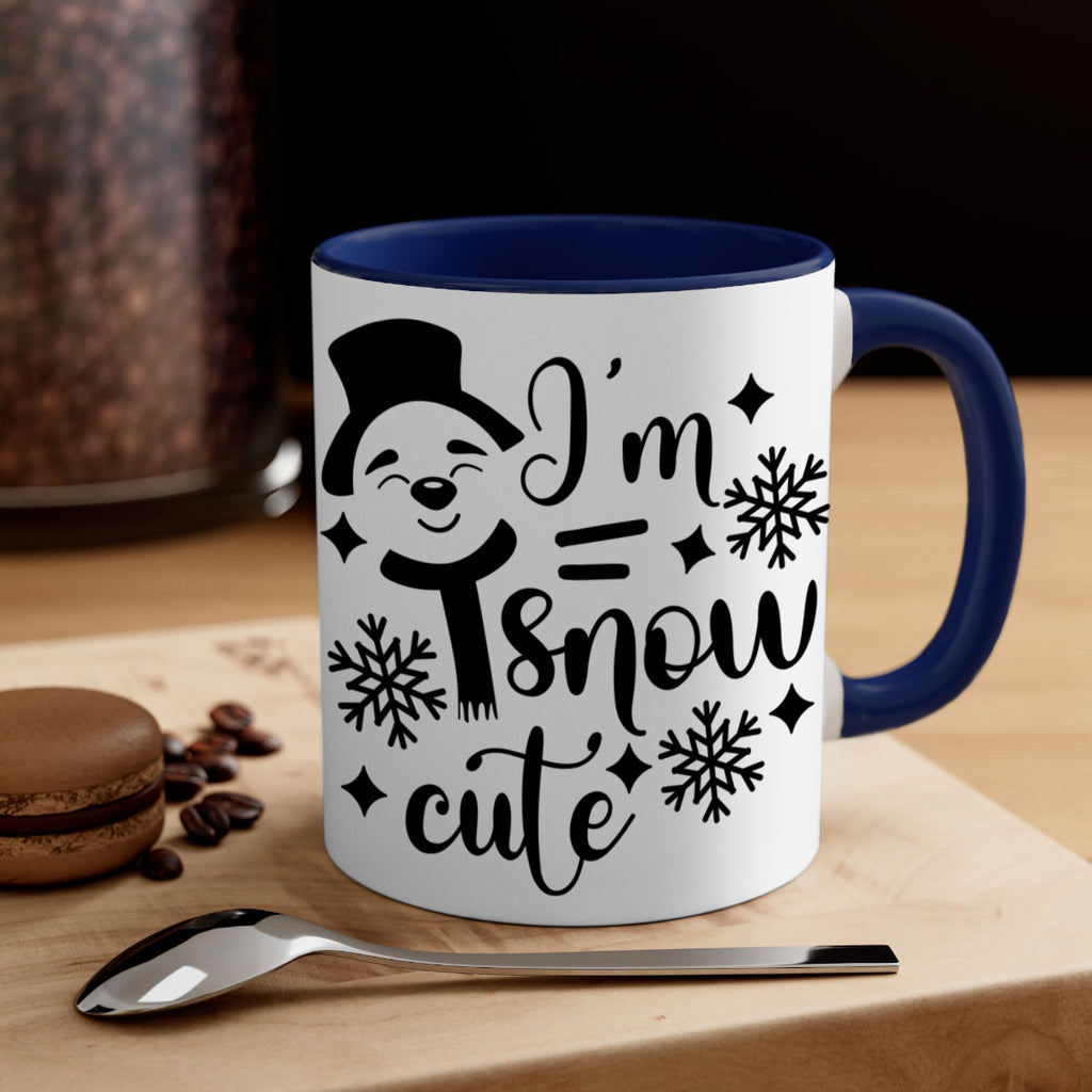 i'm snow cute style 357#- christmas-Mug / Coffee Cup