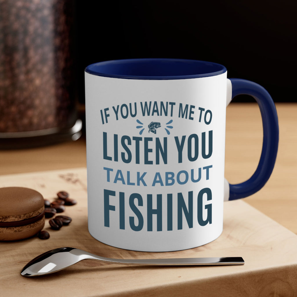 if you want 86#- fishing-Mug / Coffee Cup