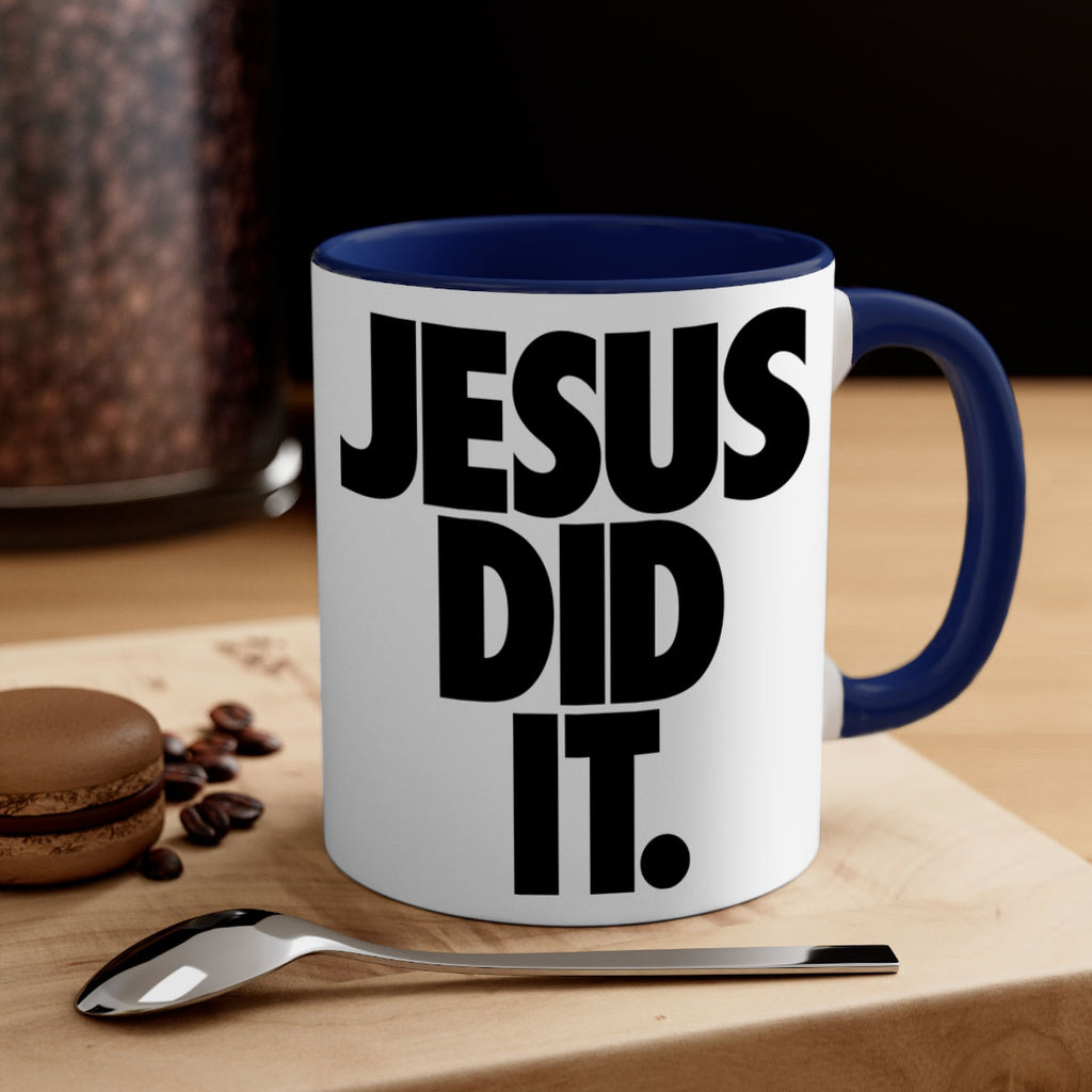 jesus did it 102#- black words - phrases-Mug / Coffee Cup
